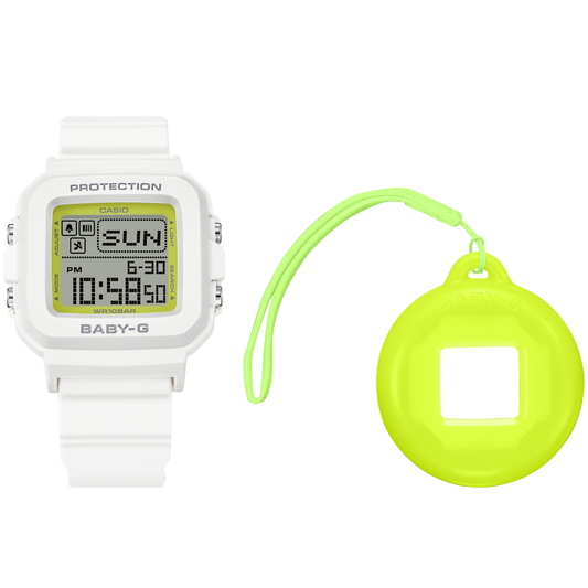 Casio BGD10K-7 | BABY-G DIGITAL White