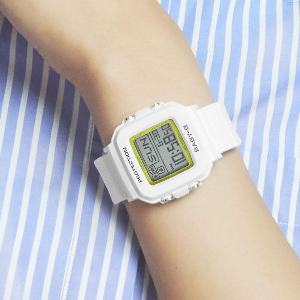 Casio BGD10K-7 | BABY-G DIGITAL White