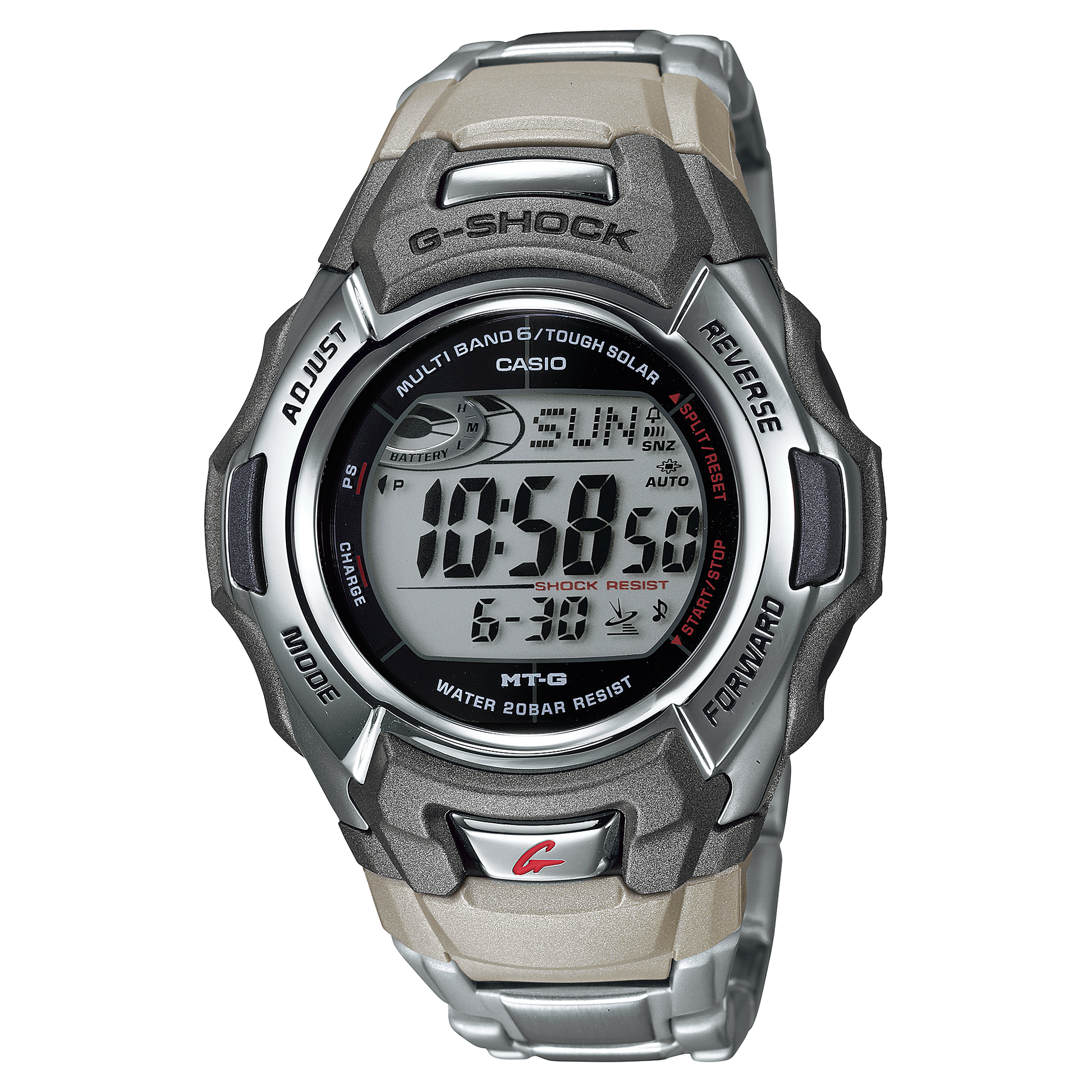 Casio MTGM900DA-8 | G-SHOCK: Solar Atomic Digital Watch