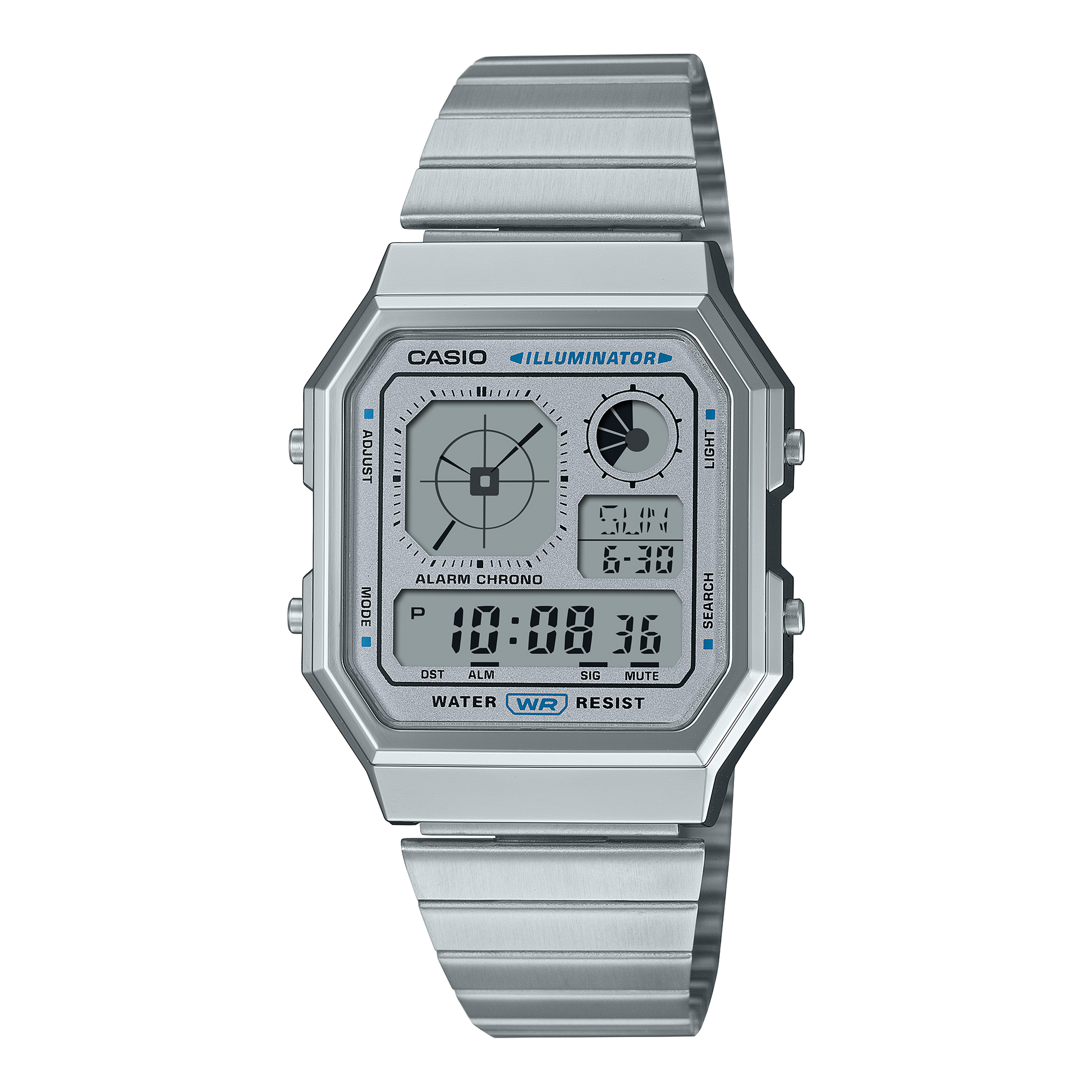 Casio A130WE-7A VINTAGE Silver