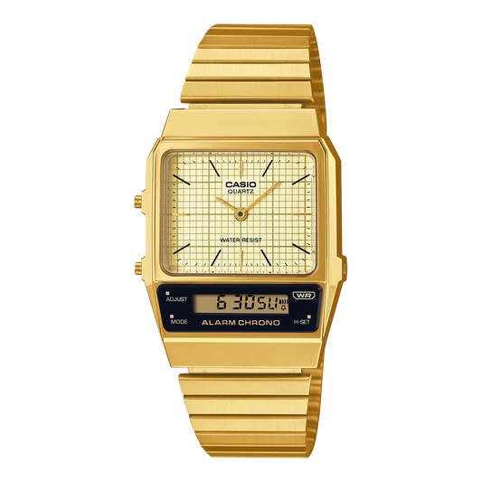 Casio AQ800EG-9A VINTAGE Gold