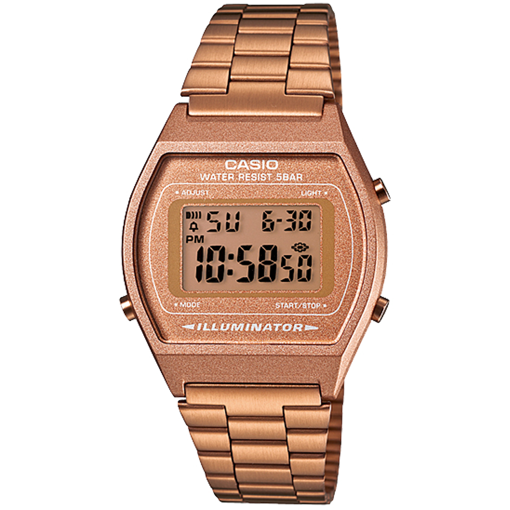 Casio B640WC-5AVT | Vintage Rose Gold Watch