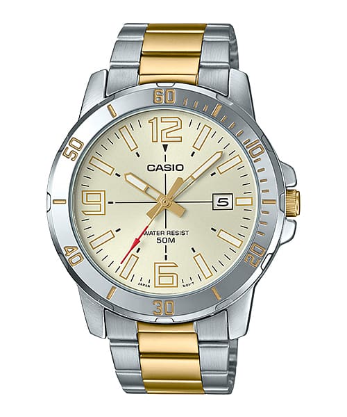 Casio MTPVD01SG-9BV | Silver Analog Watch