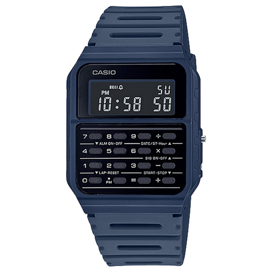 Casio CA53WF-2B | Navy Blue Data Bank Watch