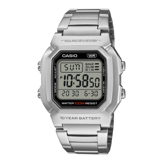 Casio W800HD-1AV Silver