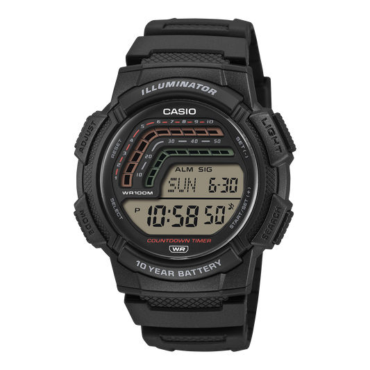 Casio WS1800-1AV Black