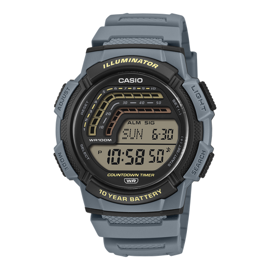 Casio WS1800-2AV Blue, Light blue