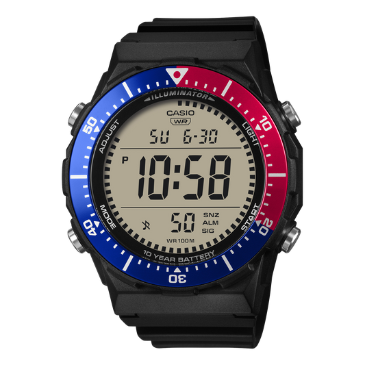Casio AE1700H-1A2V | Digital Red