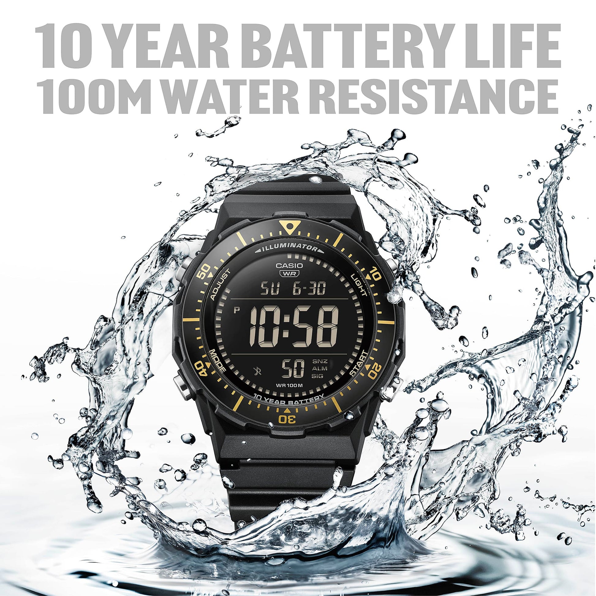 Casio AE1700H-1BV | Digital Black