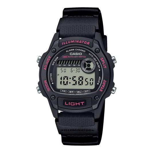 Casio W220H-1A2V Black