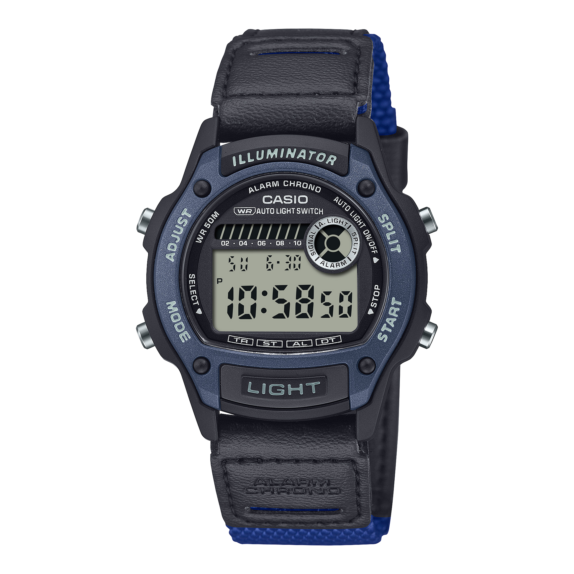 Casio W220HF-2AV Blue, Light blue