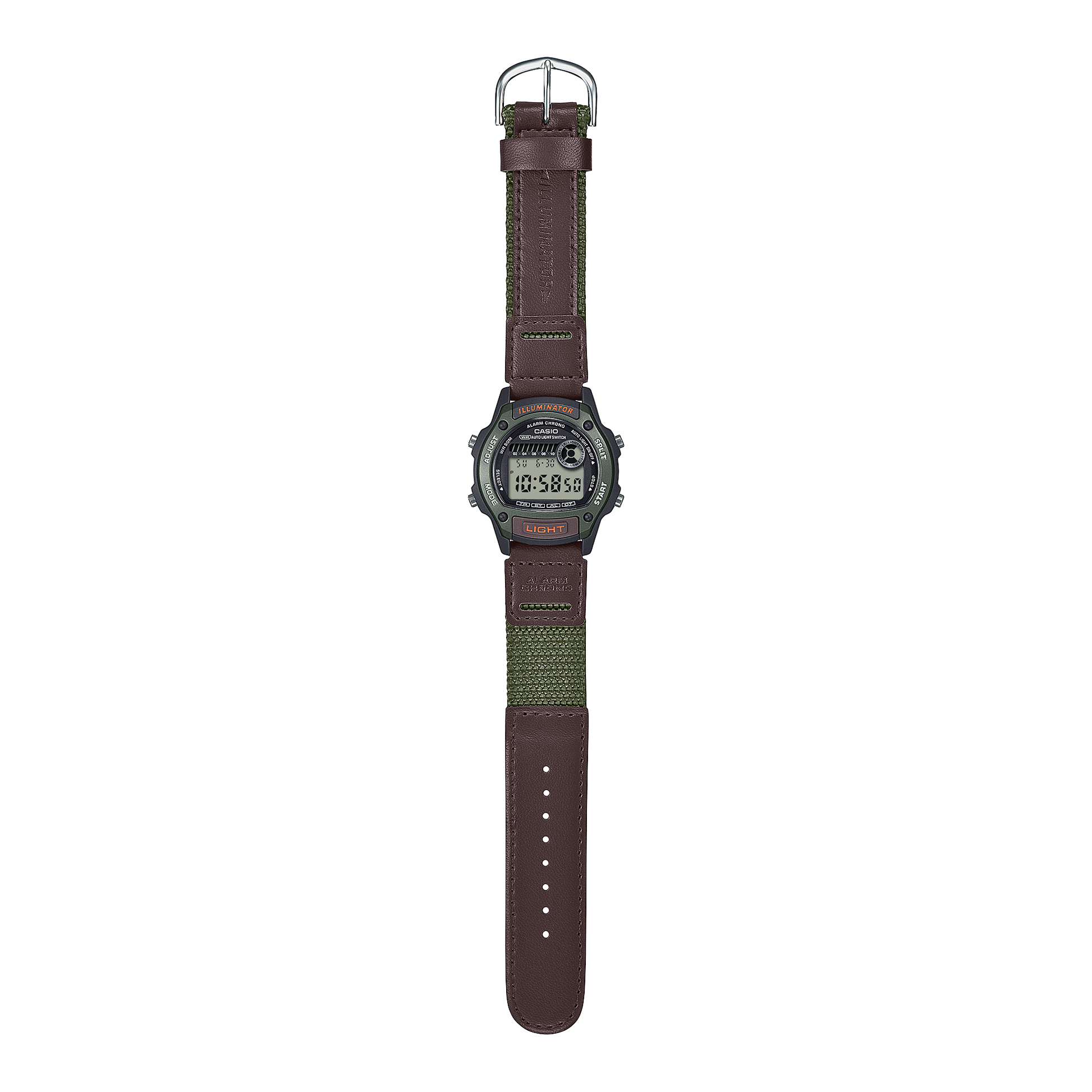 Casio W220HF-3AV Green