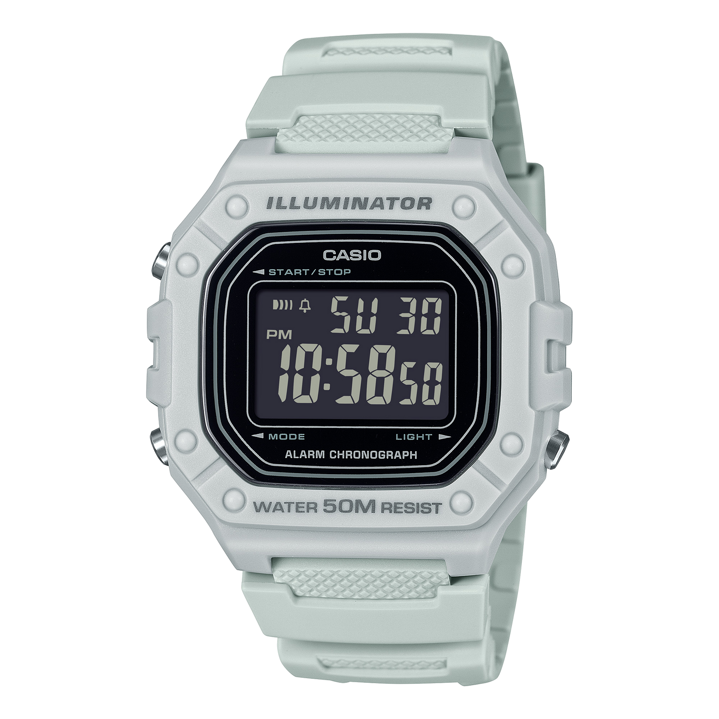 Casio W218H-8BV Gray