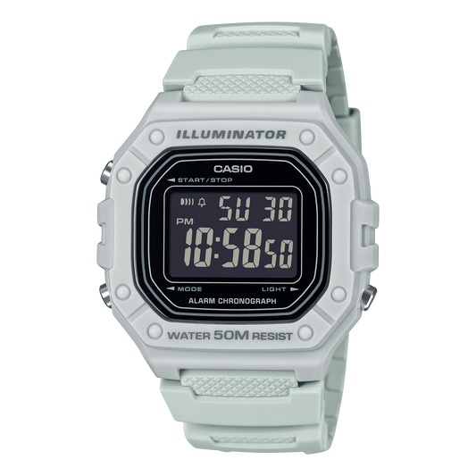 Casio W218H-8BV Gray