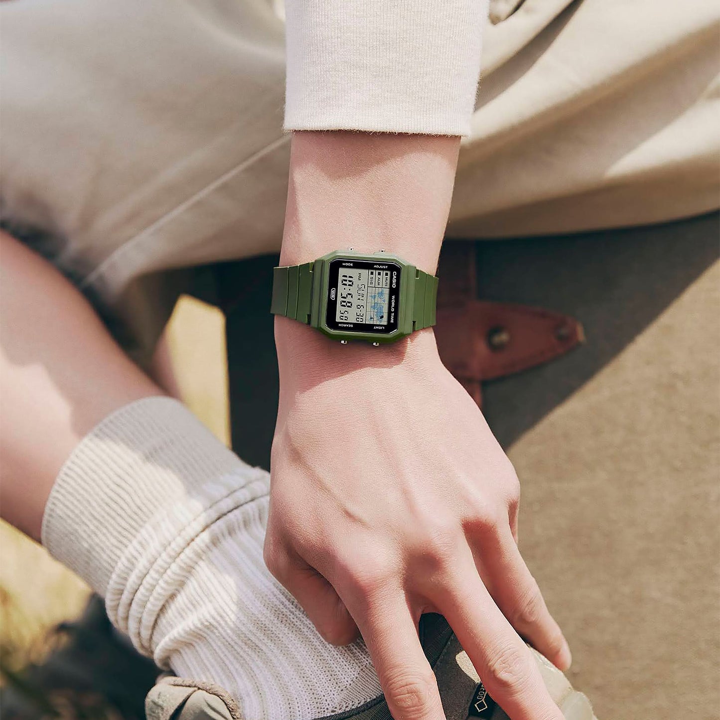 Casio LF30W-3A | POP Green
