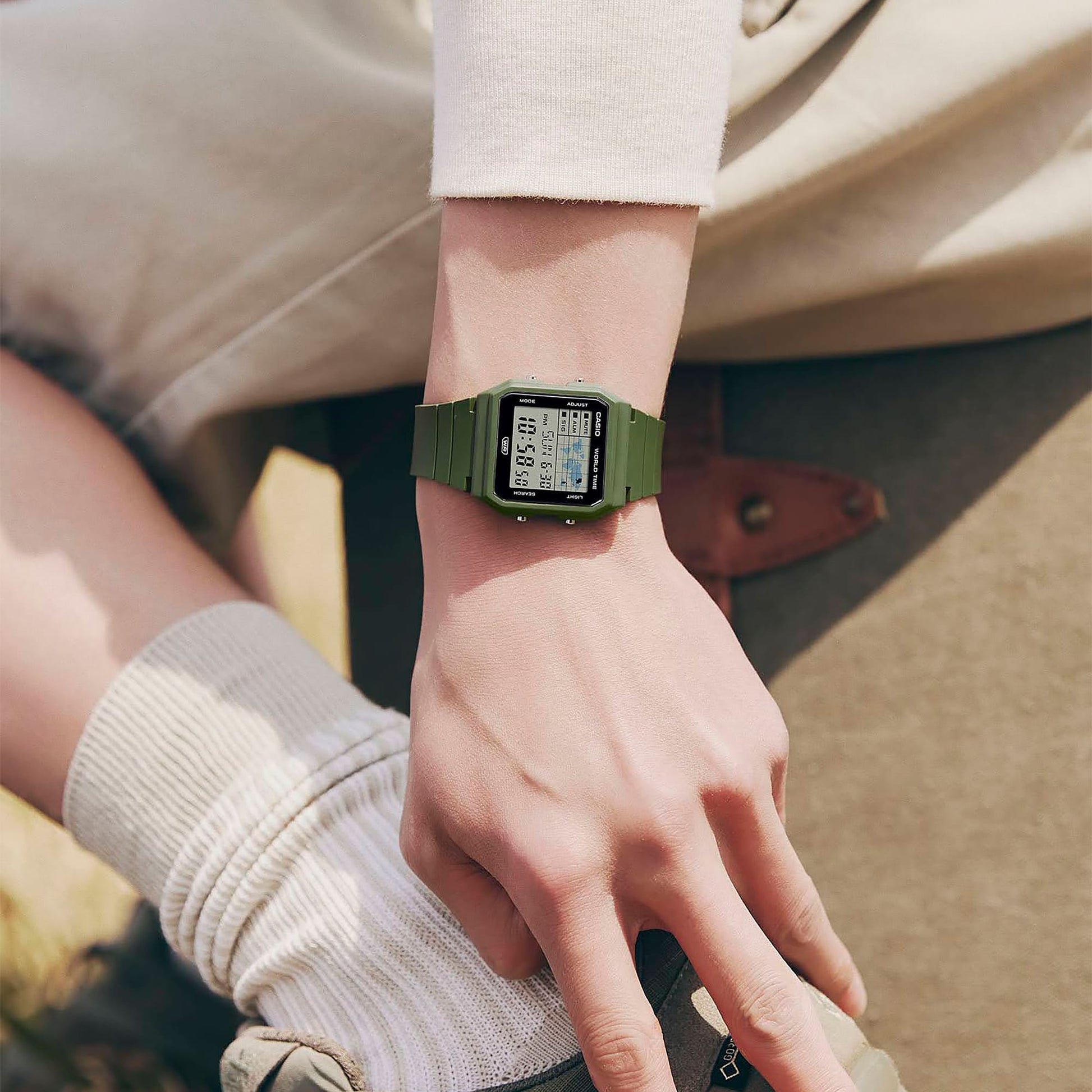 Casio LF30W-3A | POP Green