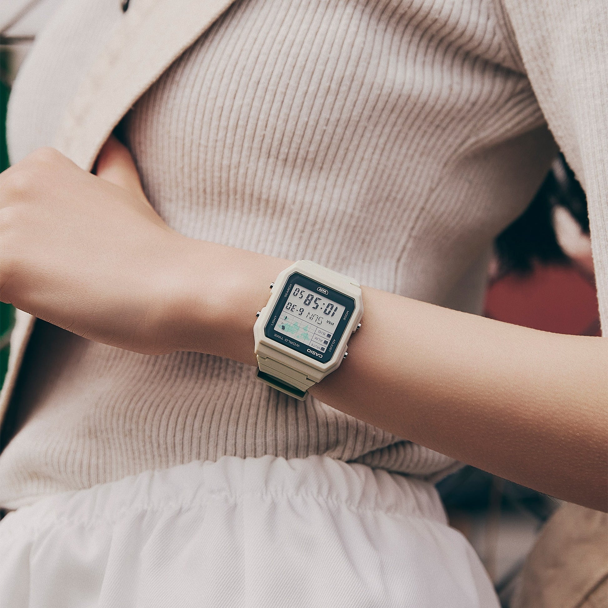 Casio LF30W-8A | POP Beige