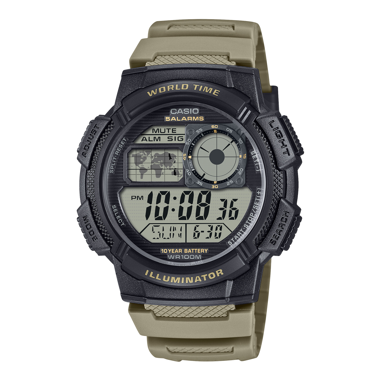 Casio AE1000W-5AV Black