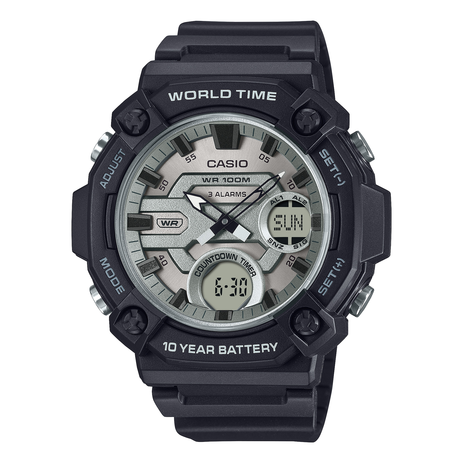 Casio AEQ120W-7AV Black