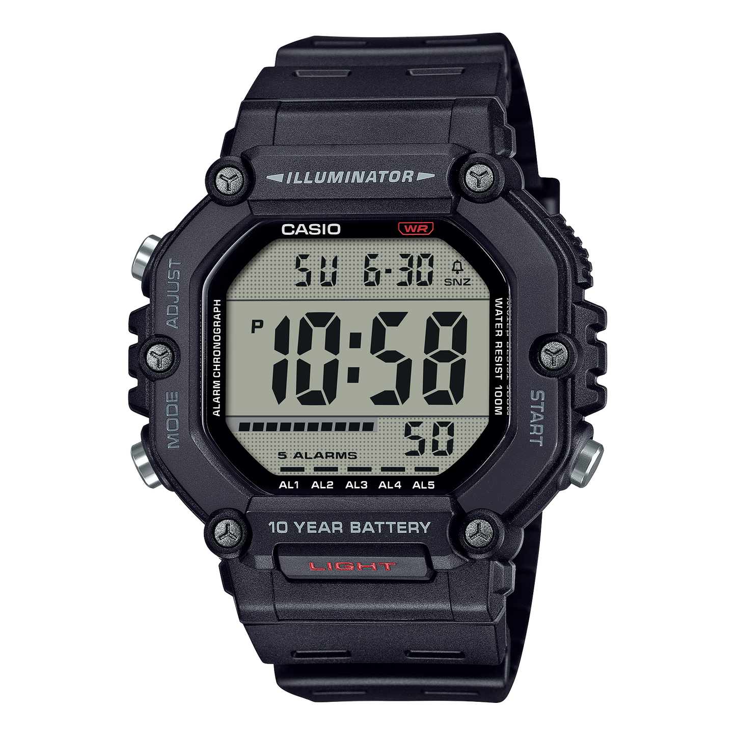 Casio AE1600H-1AV | Digital Black
