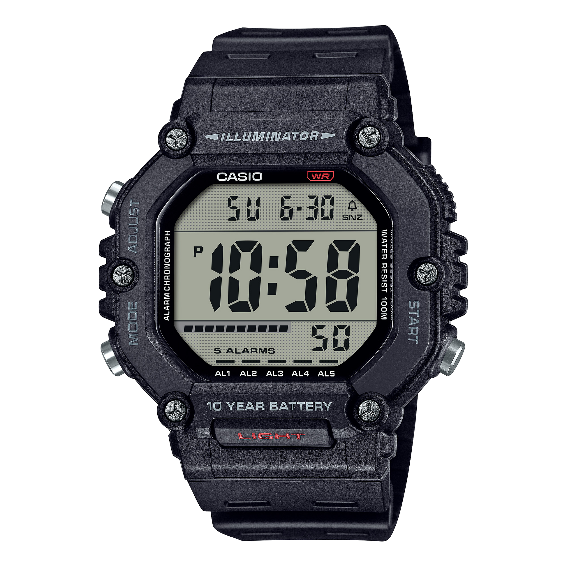 Casio AE1600H-1AV | Digital Black