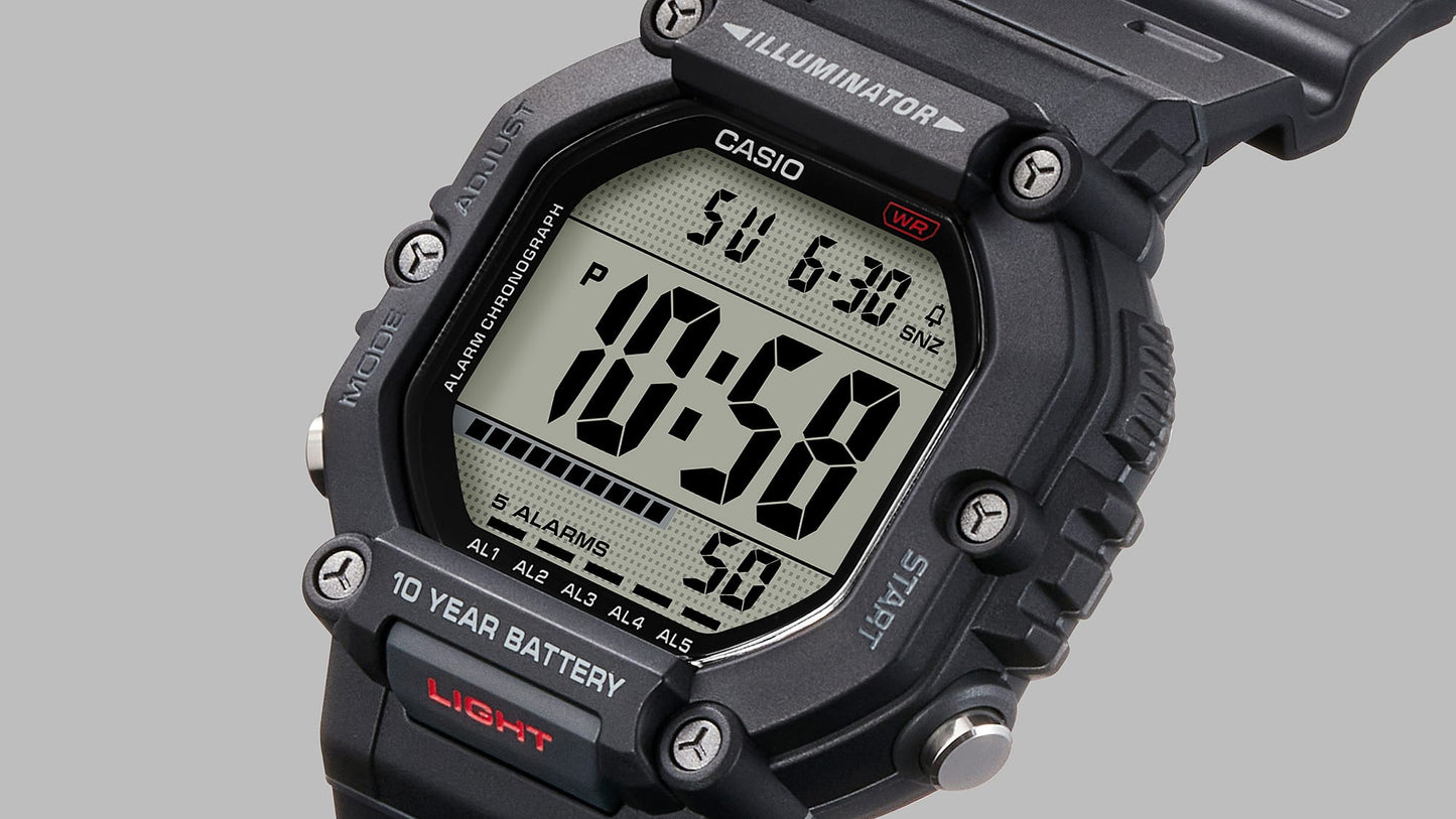 Casio AE1600H-1AV | Digital Black
