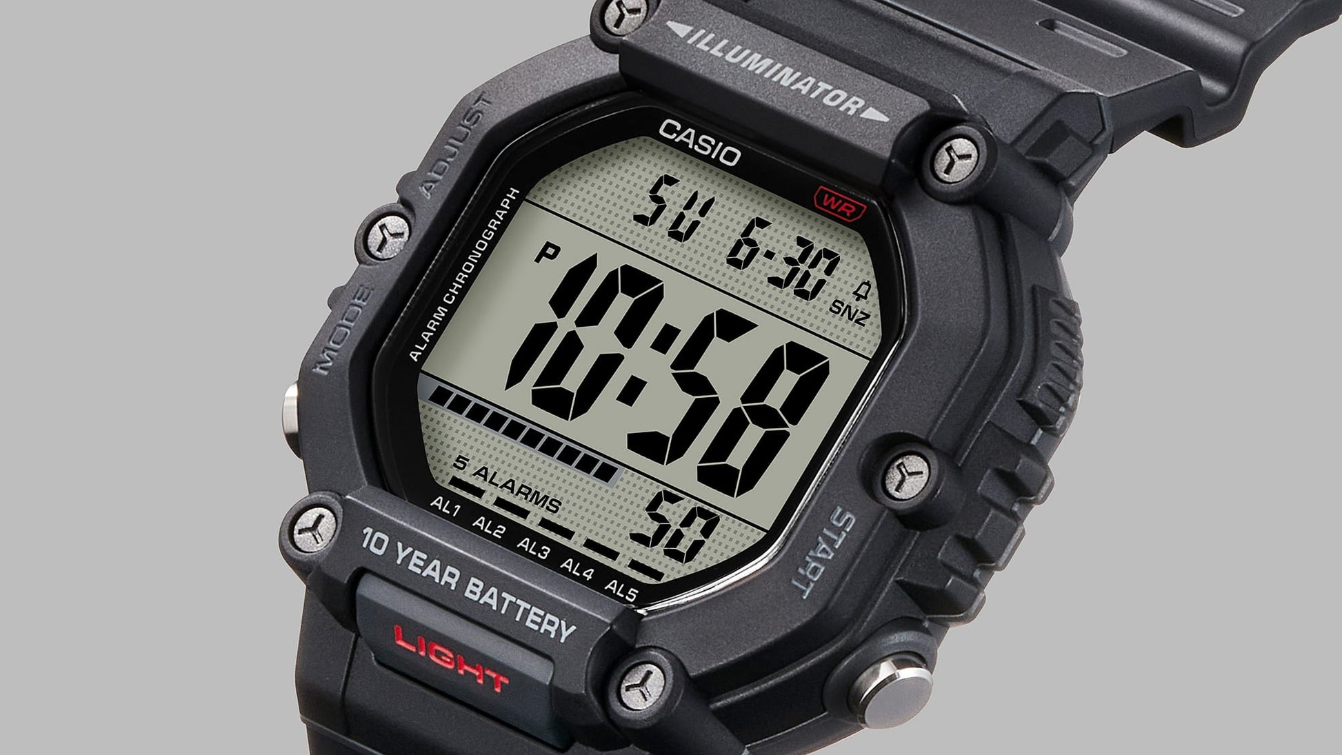Casio AE1600H-1AV | Digital Black