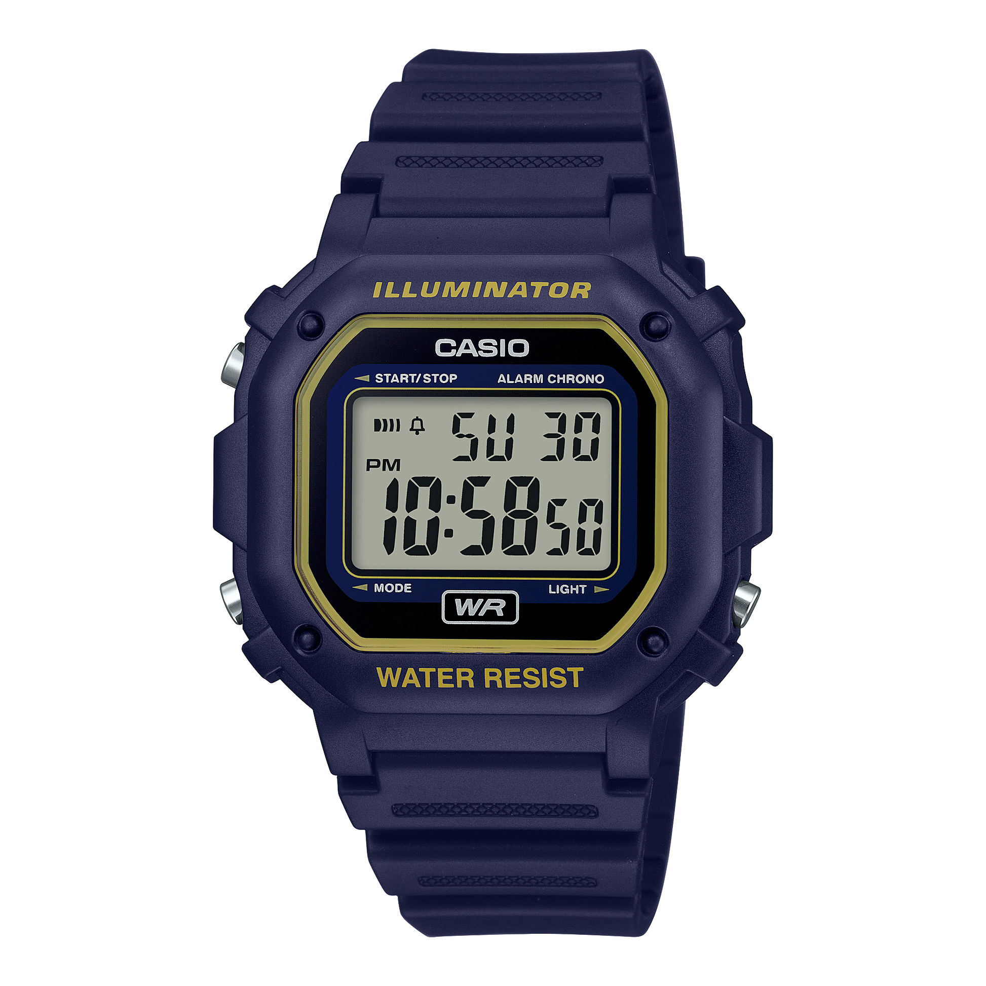 Casio F108WH-2A2 | Digital Blue, Light blue