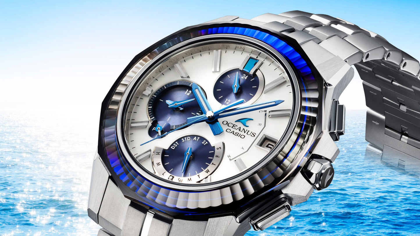 Casio OCWS6000PB7A | OCEANUS Manta Black
