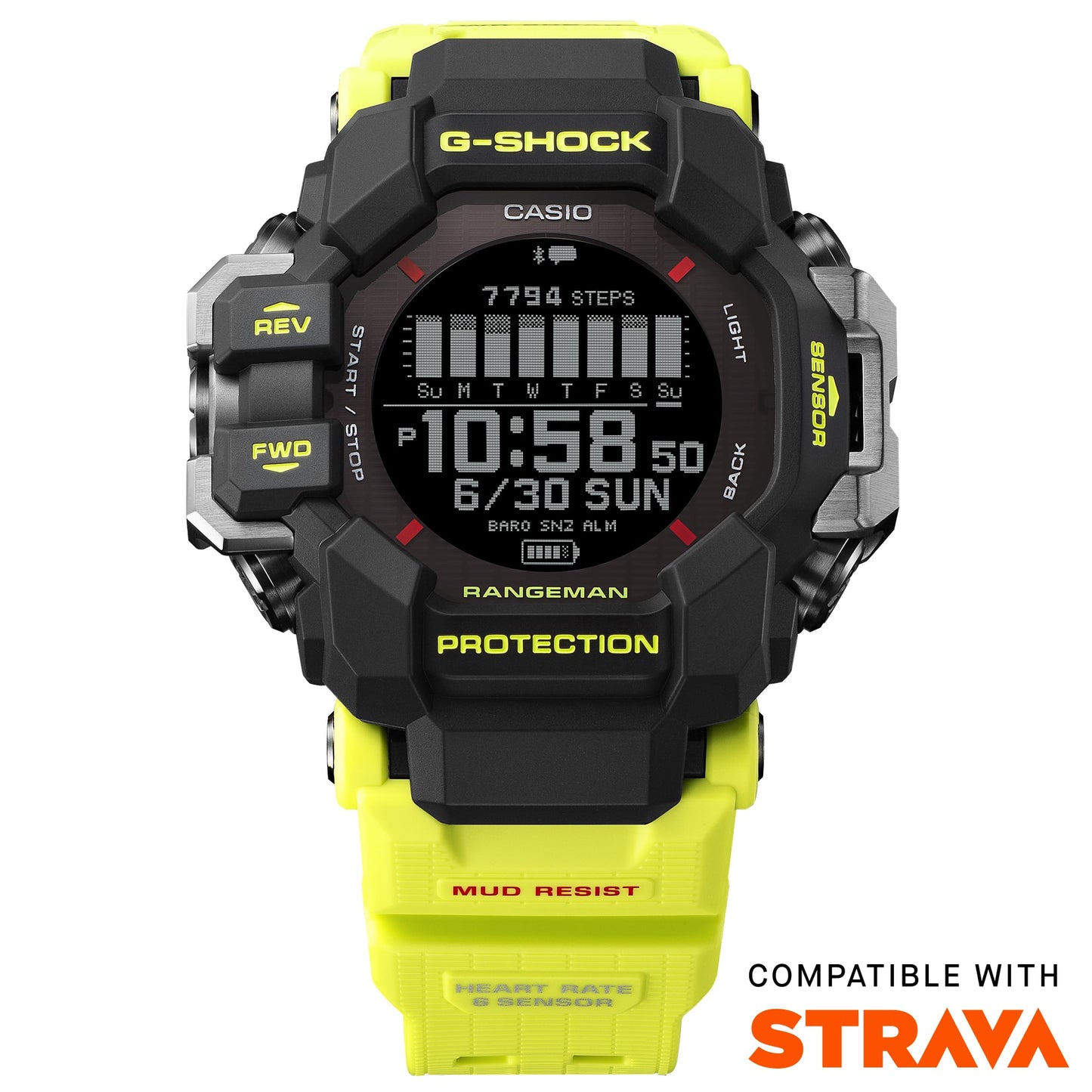 Casio GPRH1000RY1A | G-SHOCK MASTER OF G - LAND Black