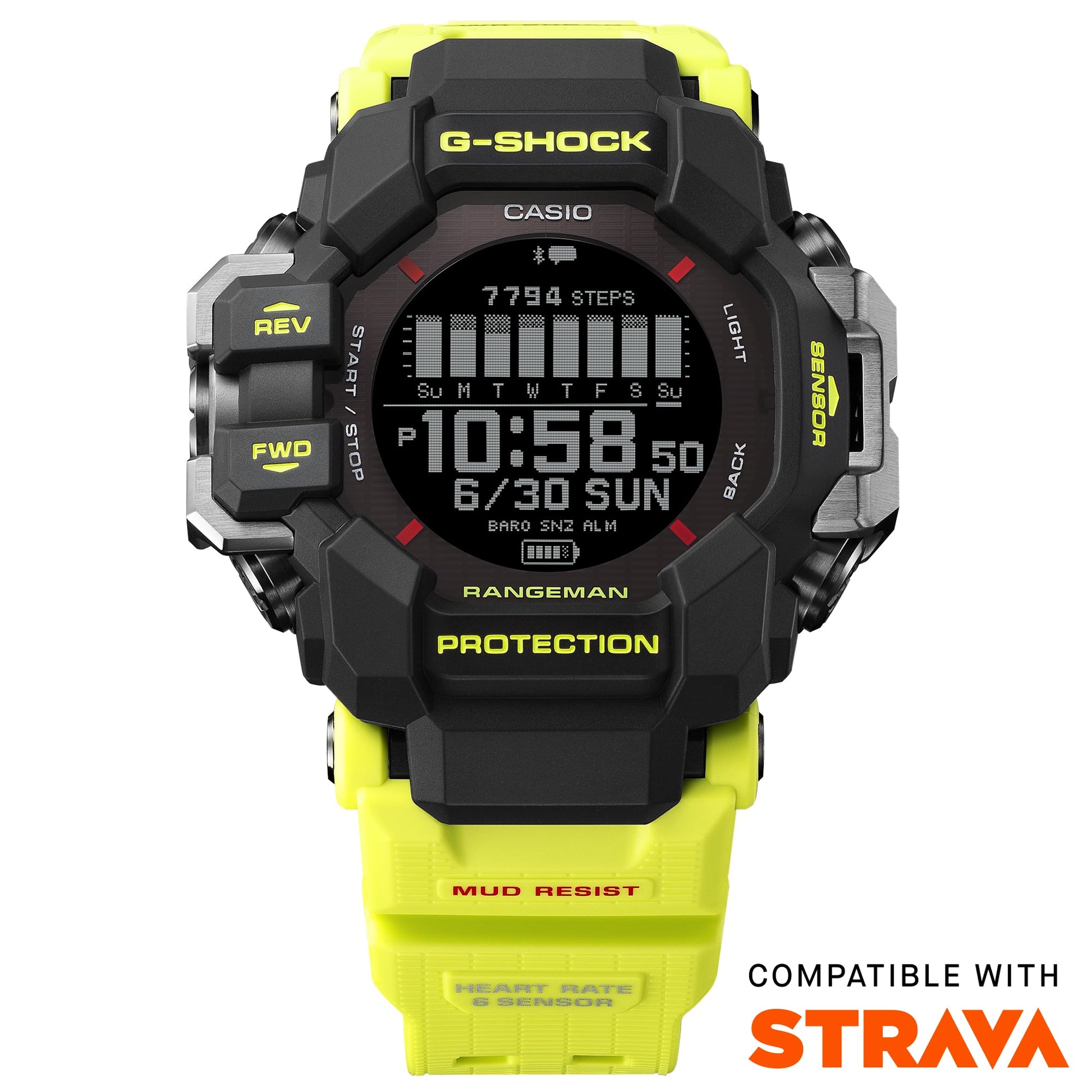 Casio GPRH1000RY1A | G-SHOCK MASTER OF G - LAND Black