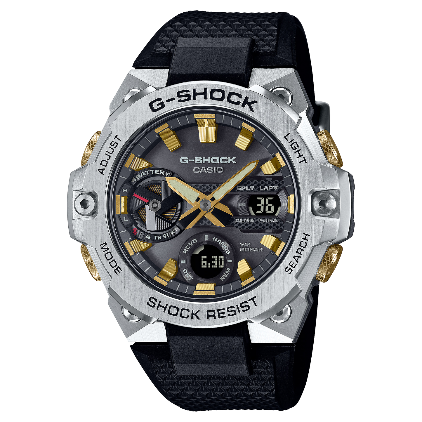 Casio GSTB400CX-1A | G-SHOCK G-STEEL Silver
