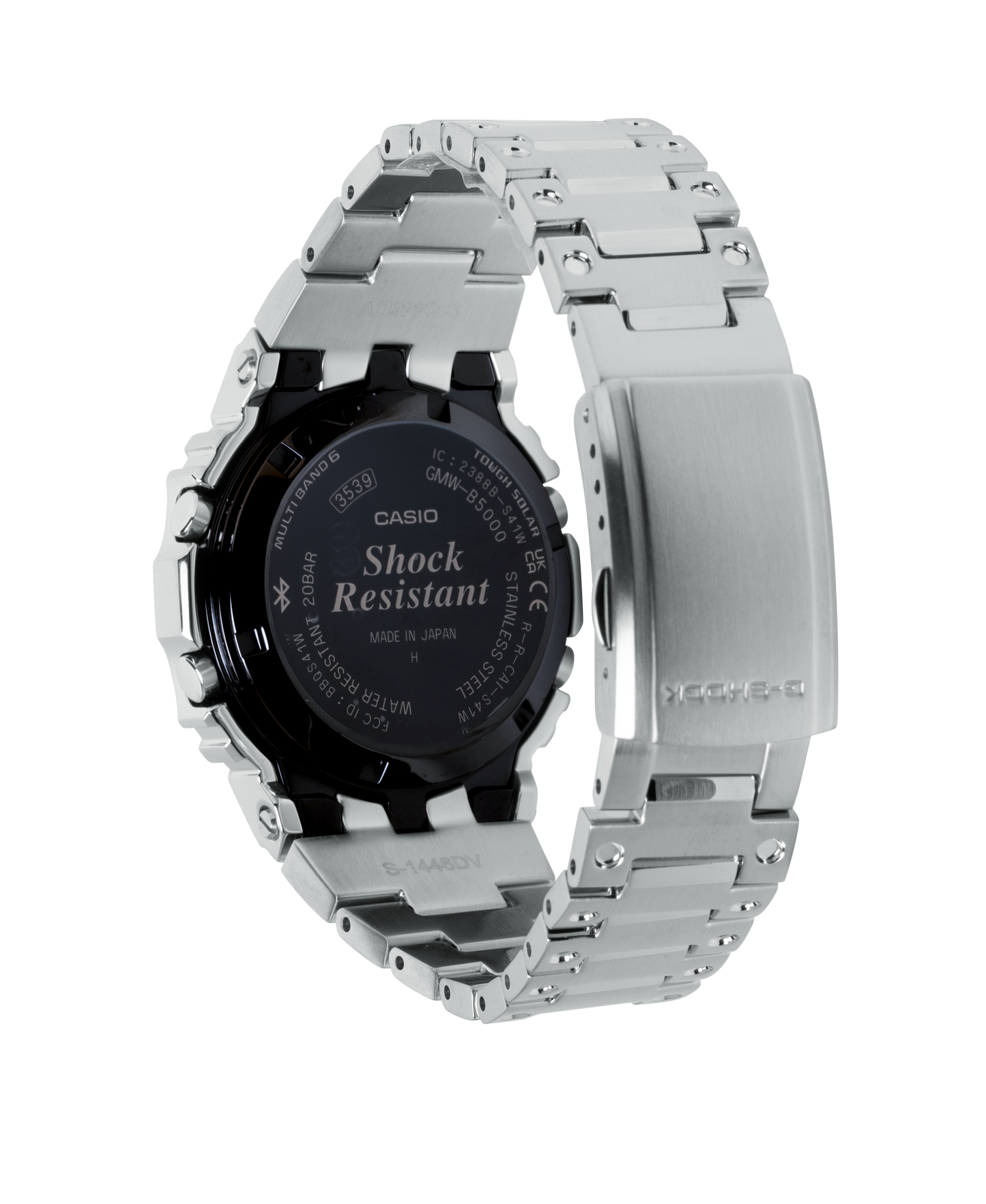 Casio GMWB5000D-3 | GMWB5000D-3 | Stainless Steel Watch in G-SHOCK Green | Casio