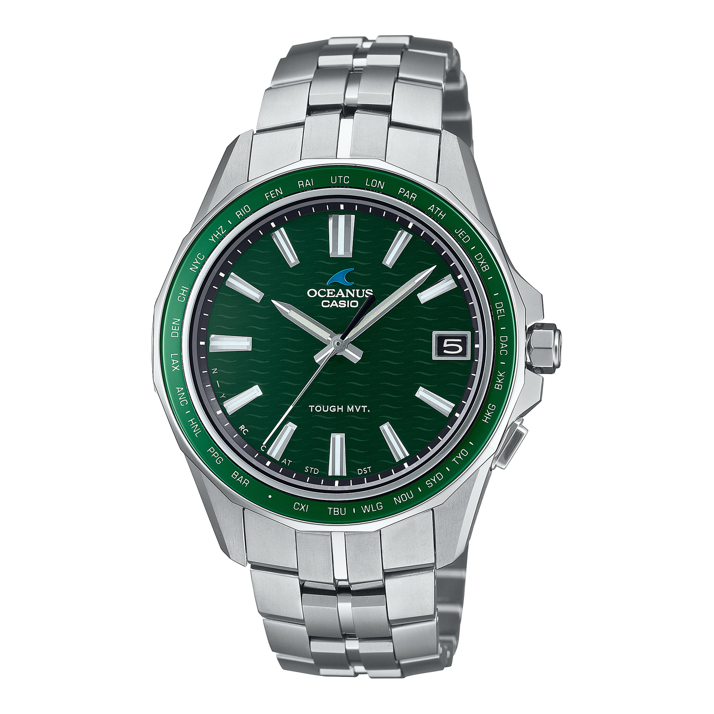 Casio OCWS400-3A | OCEANUS Manta Green