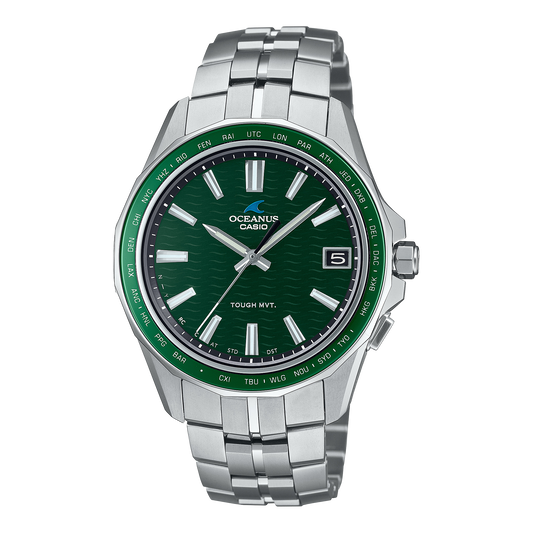 Casio OCWS400-3A | OCEANUS Manta Green