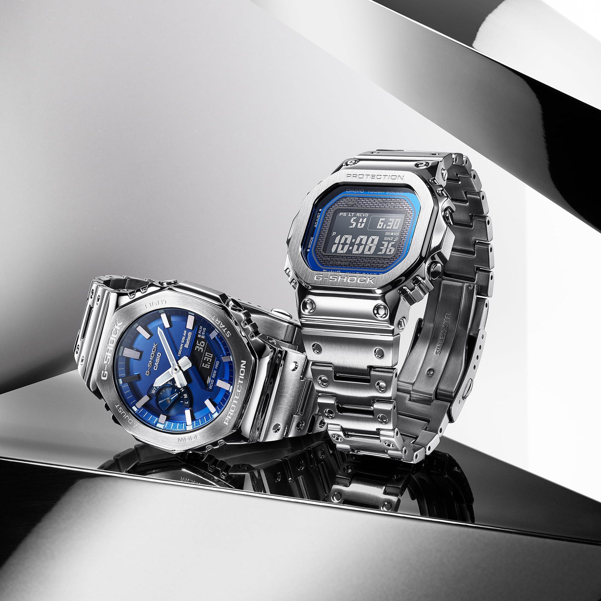 Casio GMWB5000D-2 | G-SHOCK Metal Square Watch GMWB5000D-2 | Casio