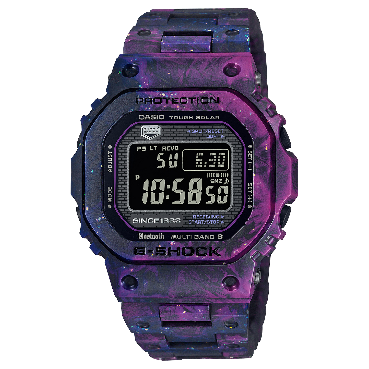 Casio GCWB5000UN-6 | G-SHOCK DIGITAL Purple