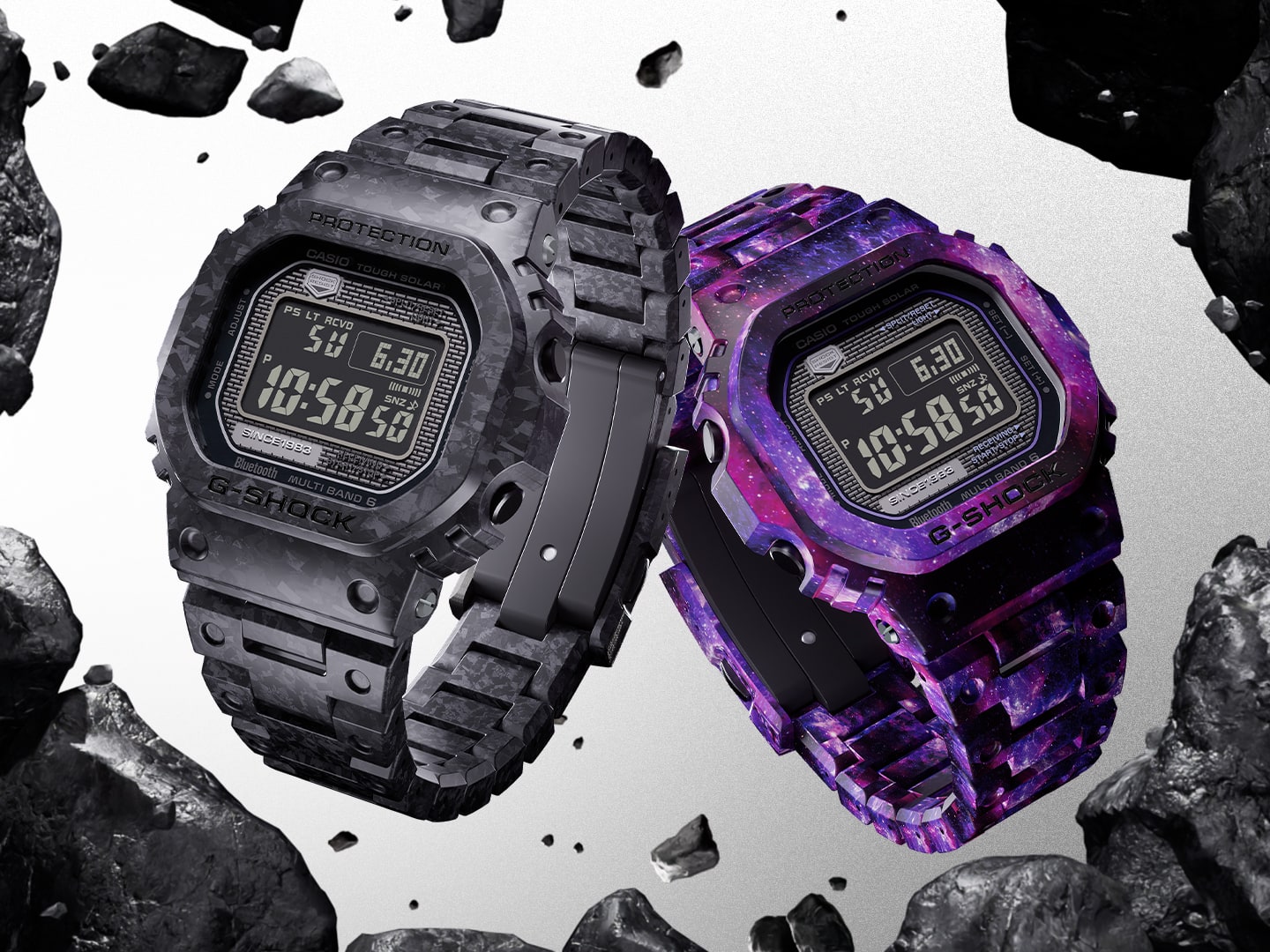 Casio GCWB5000UN-6 | G-SHOCK DIGITAL Purple