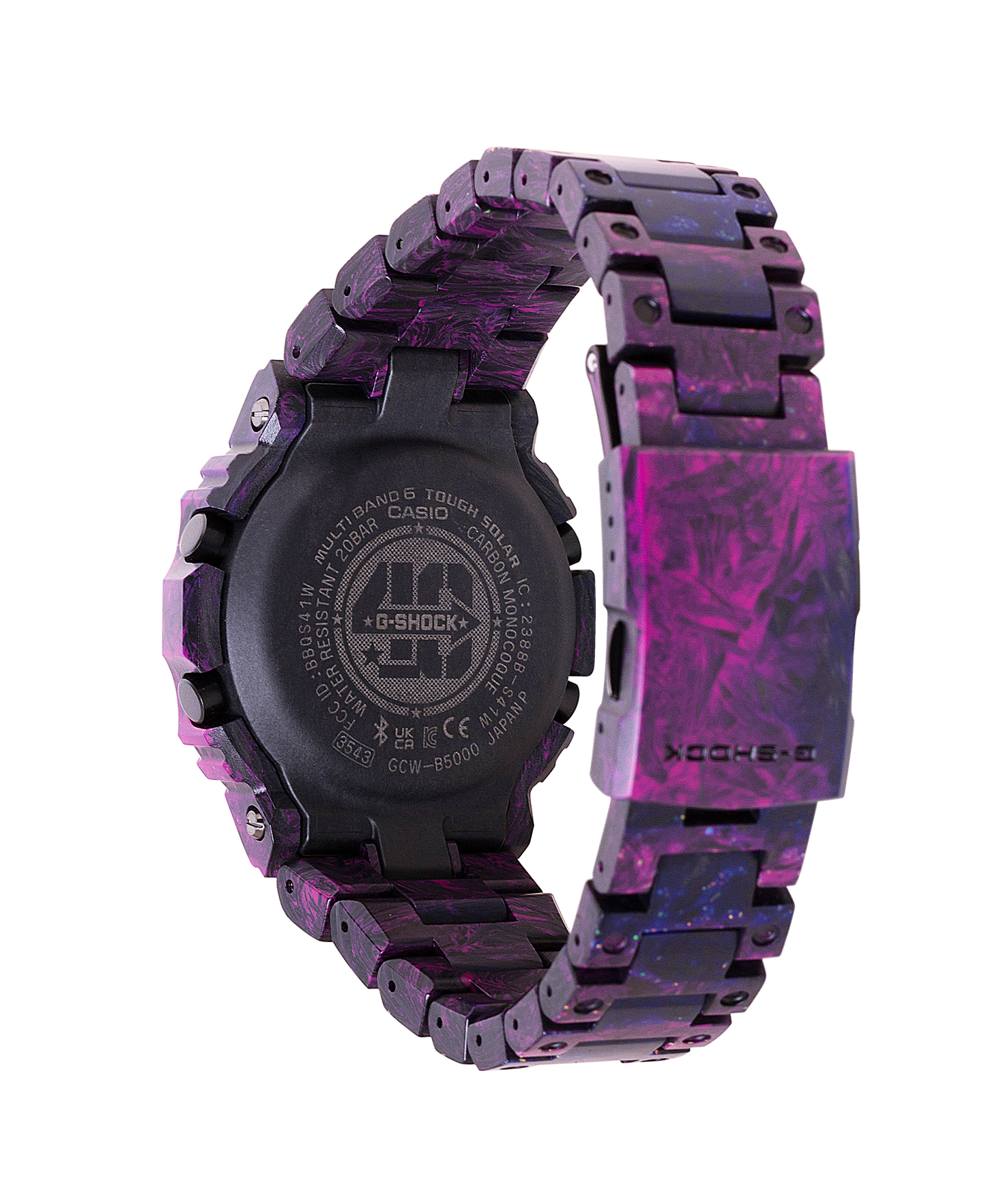 Casio GCWB5000UN-6 | G-SHOCK DIGITAL Purple