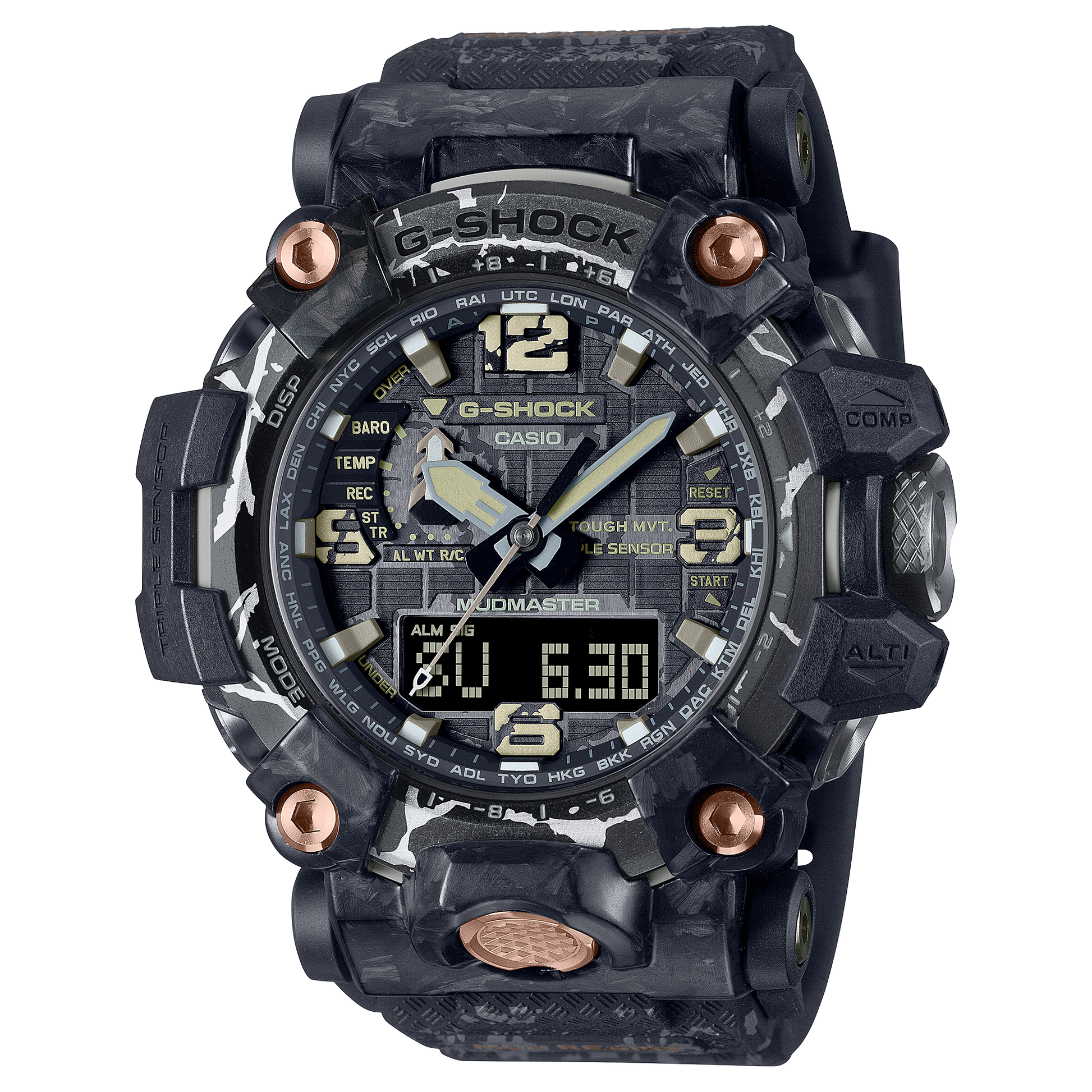 Casio GWG2000CR-1A | G-SHOCK MASTER OF G - LAND Black