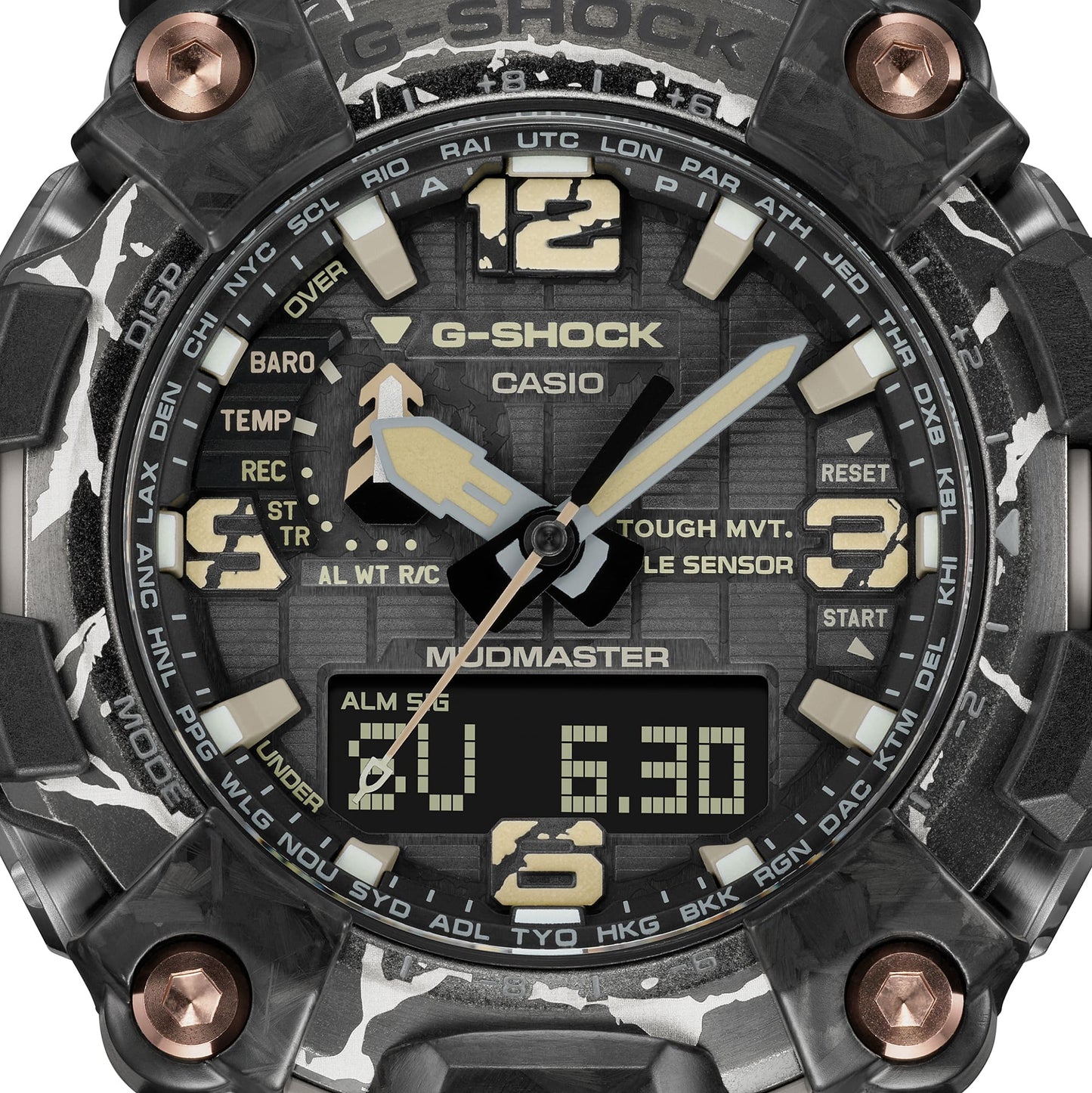 Casio GWG2000CR-1A | G-SHOCK MASTER OF G - LAND Black