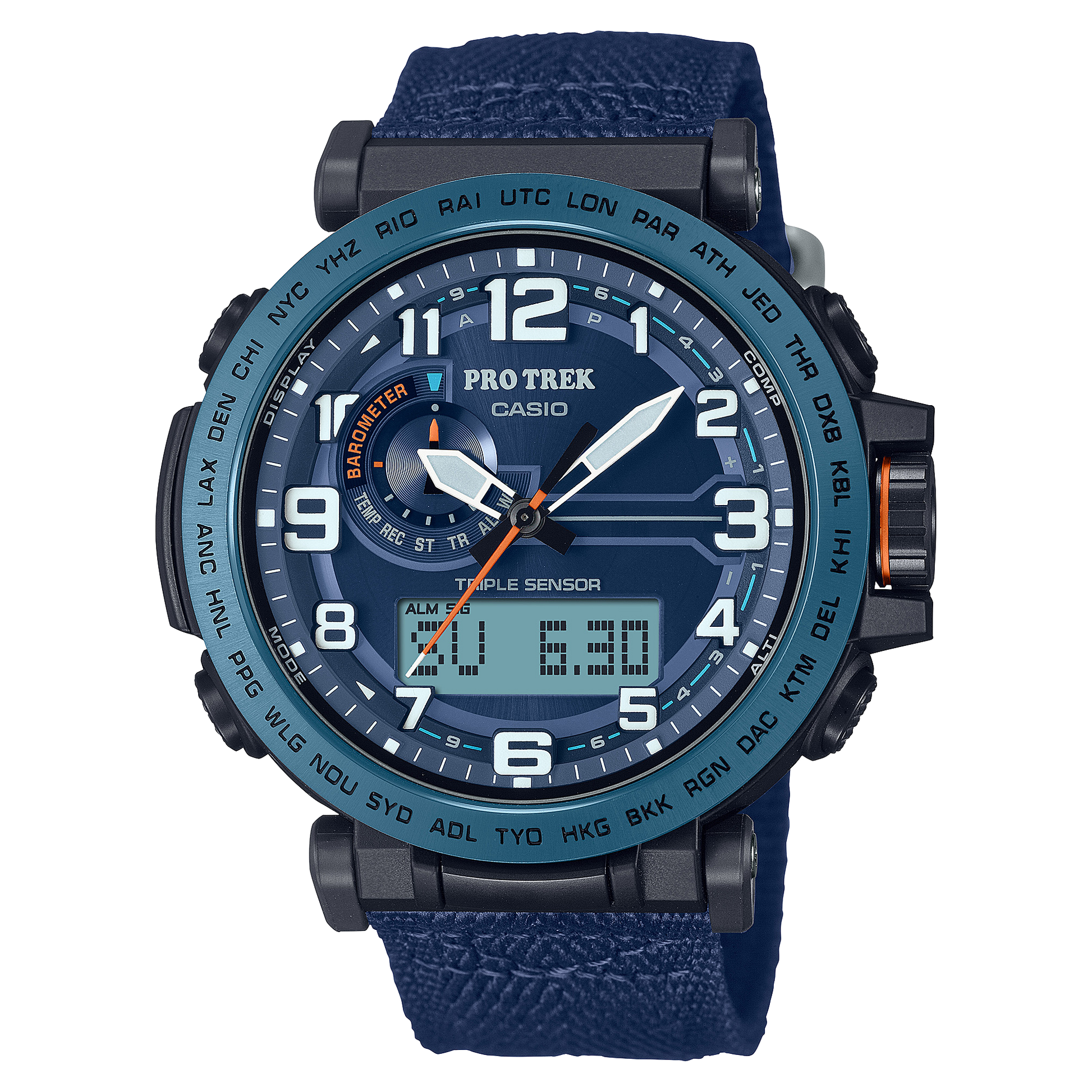 Casio PRG601YB-2 | PRO TREK PRG-600 Series Blue, Light blue