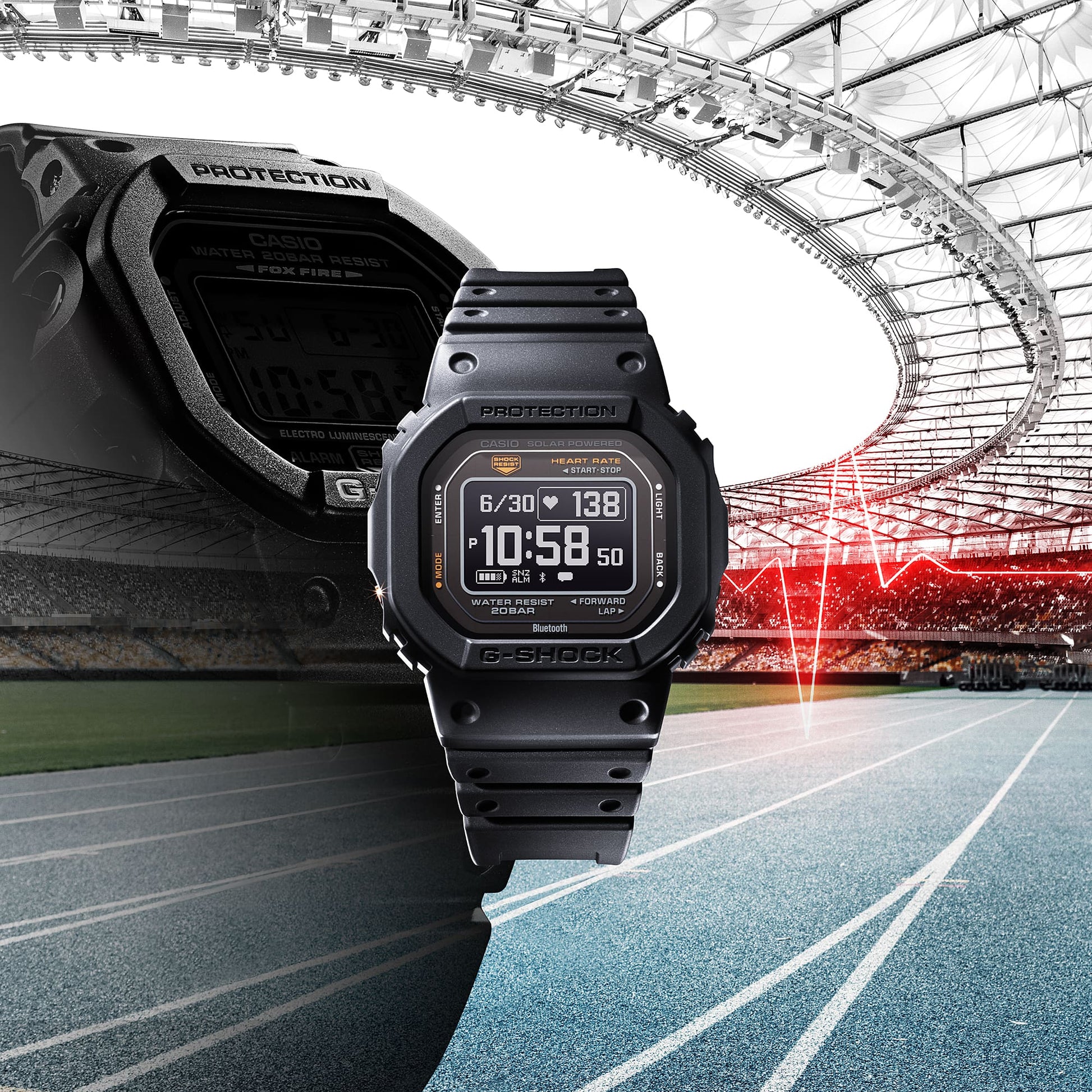 Casio DWH5600-1 | G-SHOCK Move Digital Watch | Casio
