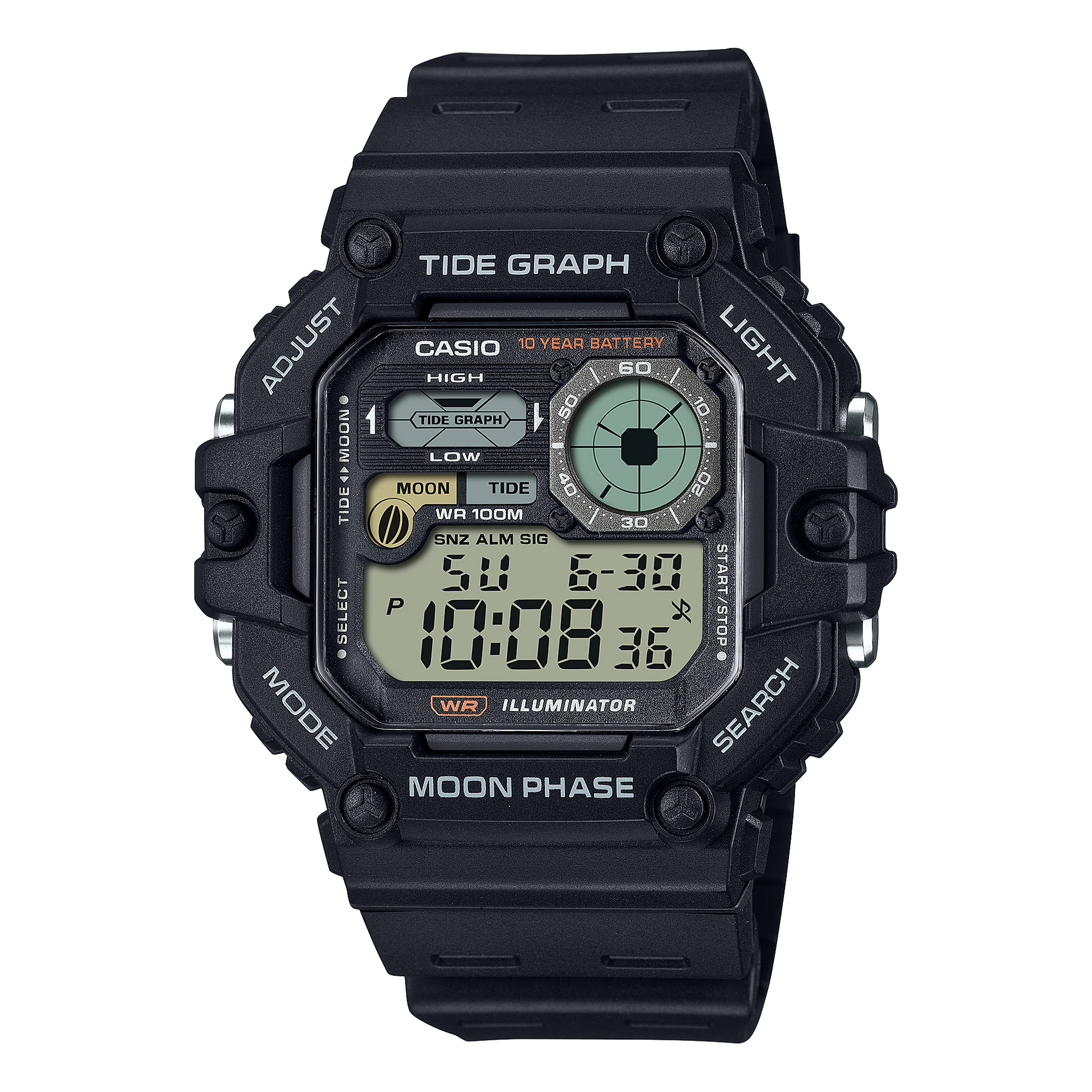 Casio WS1700H-1AV Black