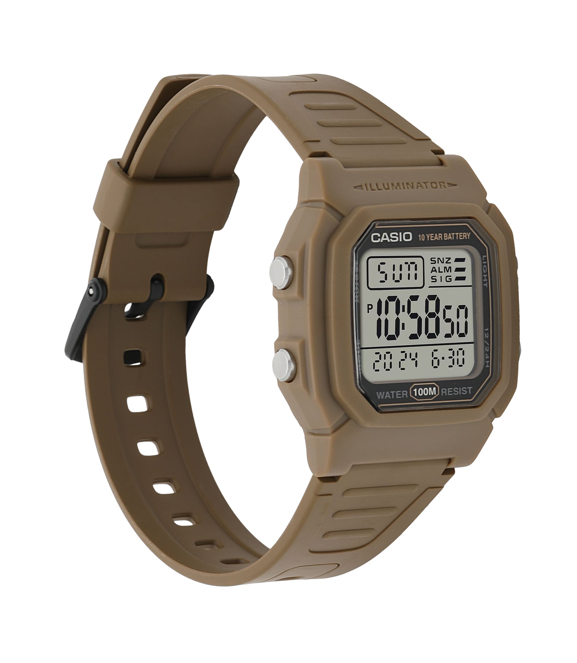 Casio W800H-5AV | Digital Brown