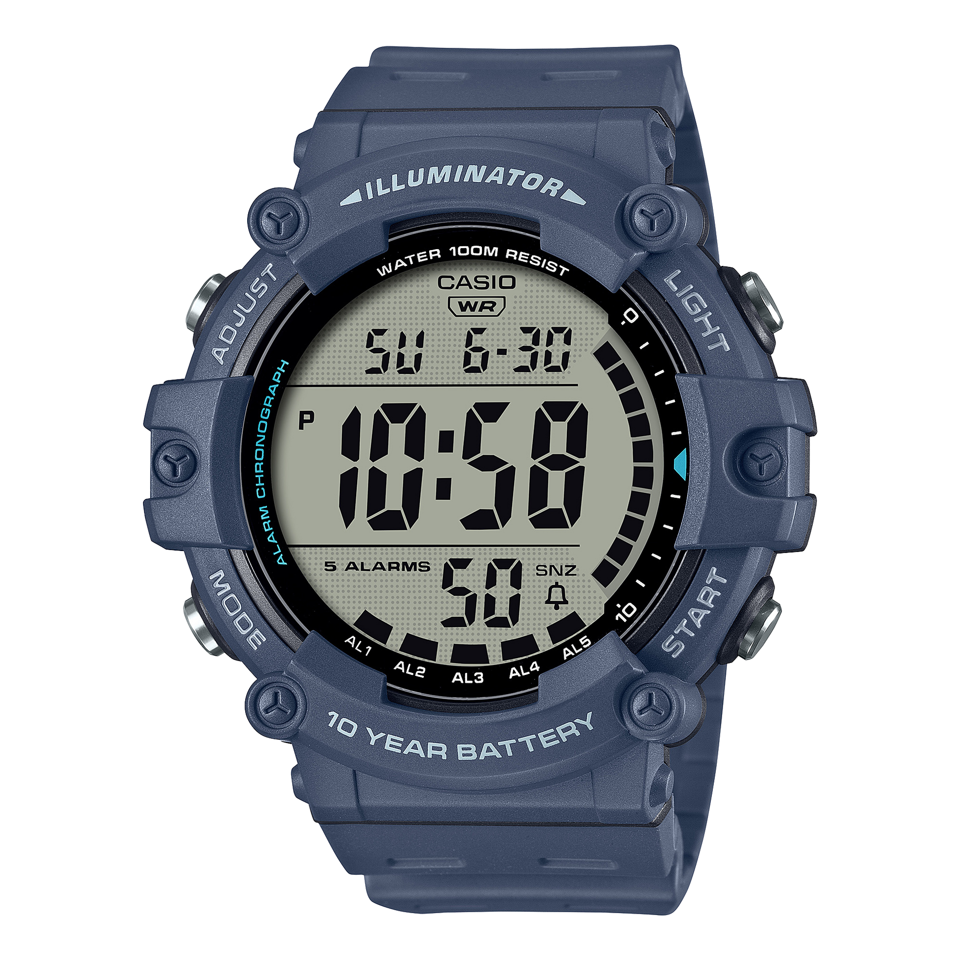 Casio AE1500WH-2AV Blue, Light blue