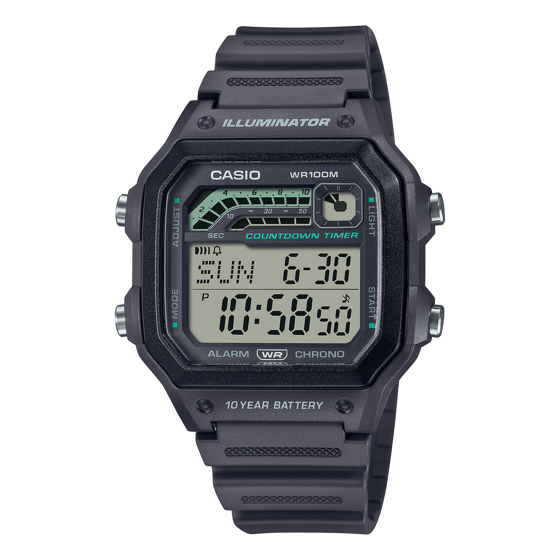 Casio WS1600H-8AV Gray