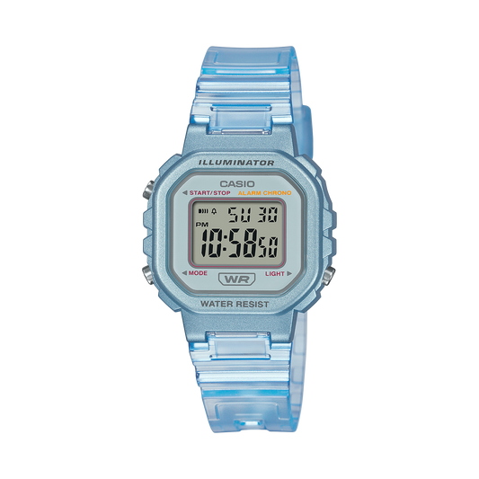 Casio LA20WHS-2A | Light Blue Watch | Slim Watch