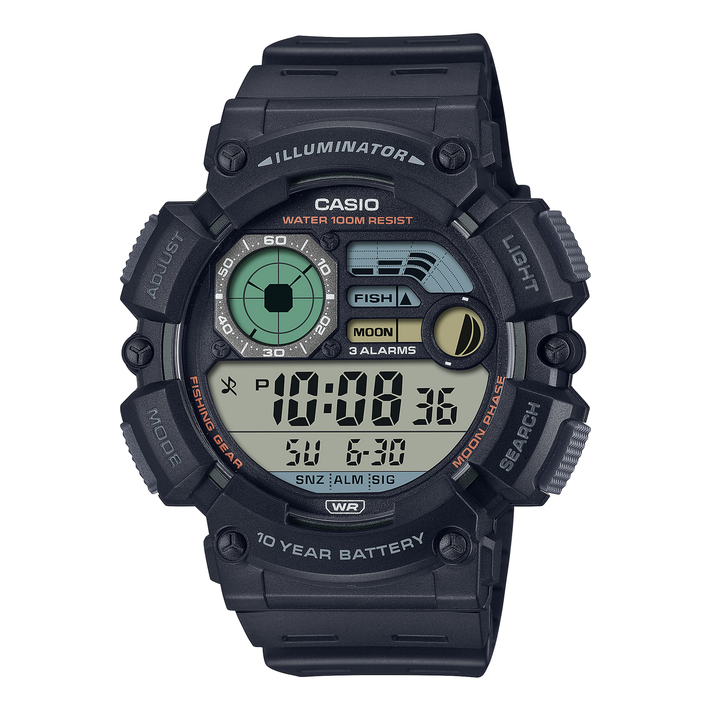 Casio WS1500H-1AV | Digital Black