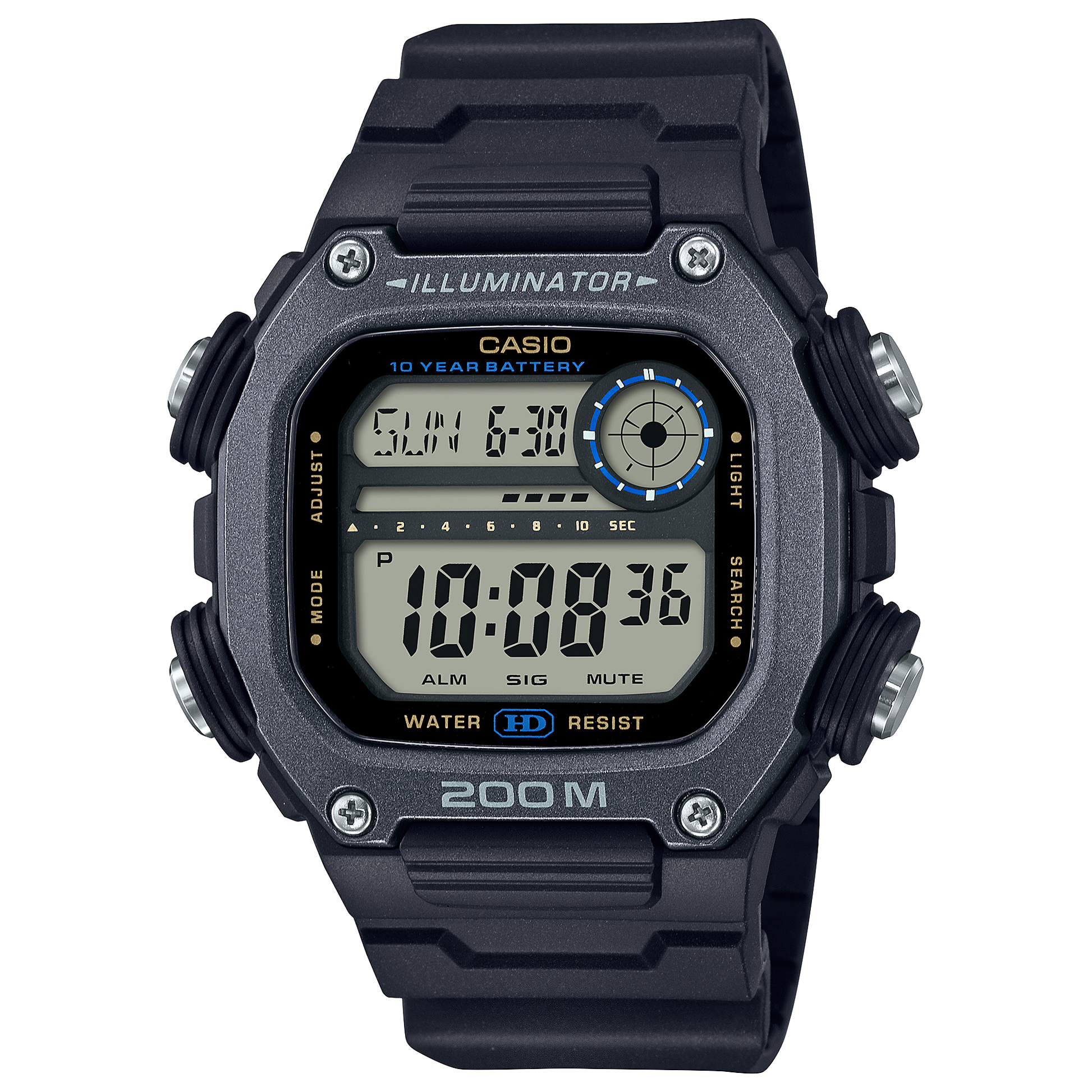 Casio DW291HX-1AV Gray